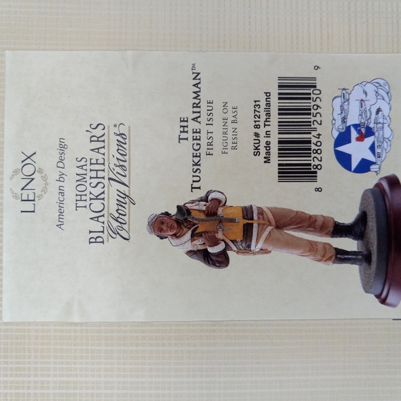 Signed Thomas Blackshear Ebony visions, The Tuskegee Airman - Picture 8 of 8